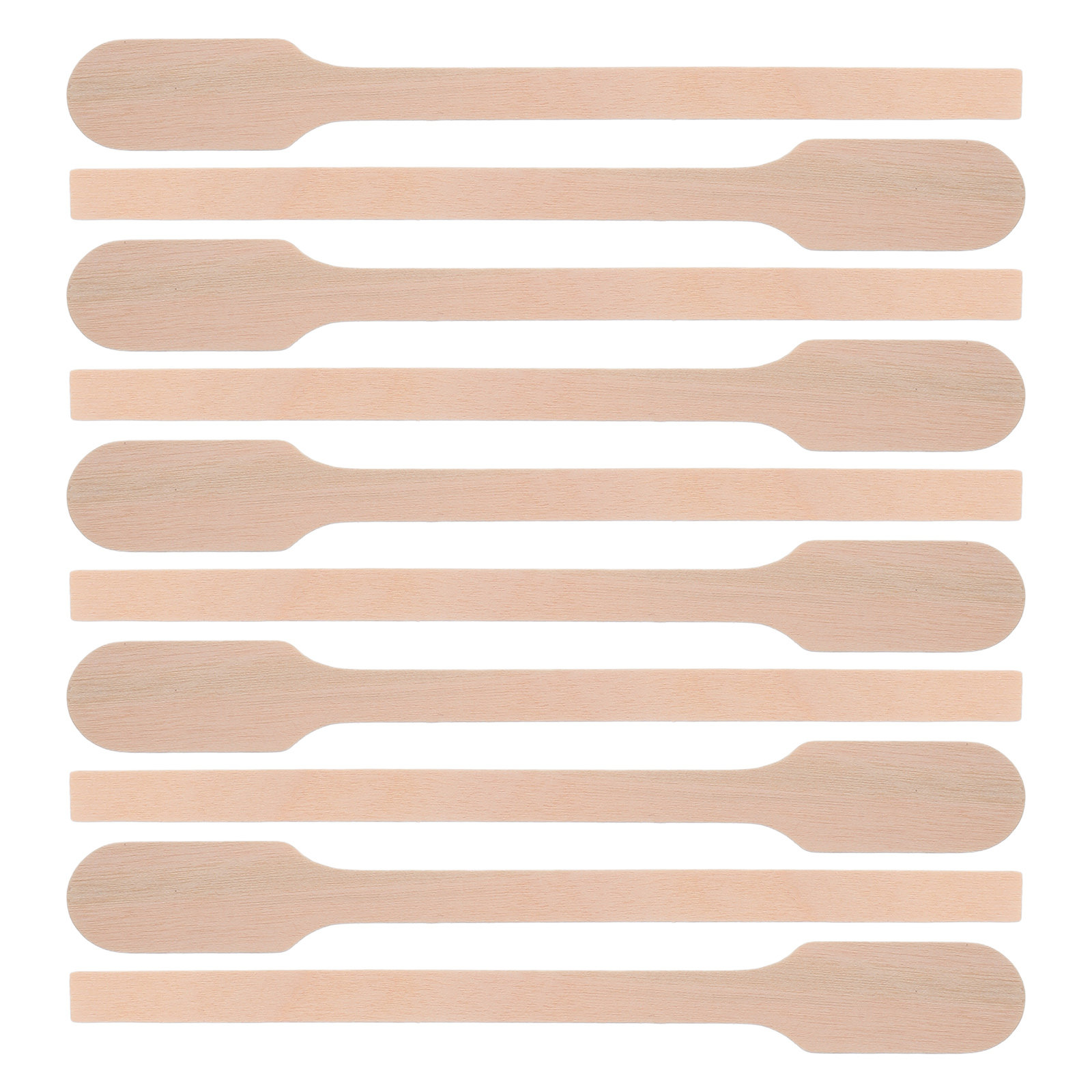 Resin Crafts - 200 Pezzi Bastoncini in Legno per