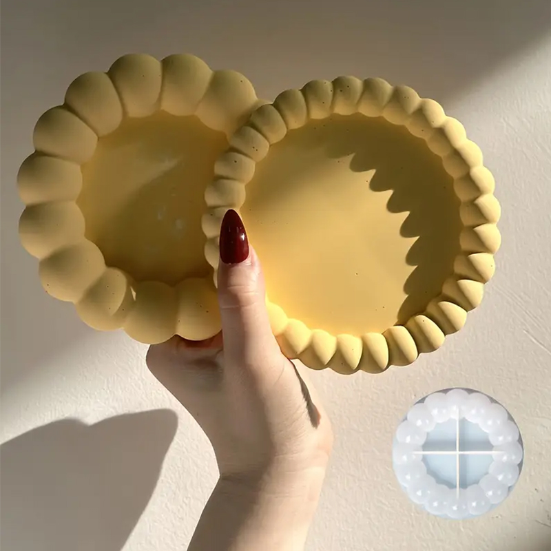 Coaster Mold Round - Stampo in silicone per sottobicchiere con