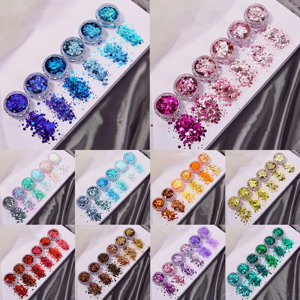 6 colori/set resina scintillan - Resin Glitter Pack recensione e prezzo