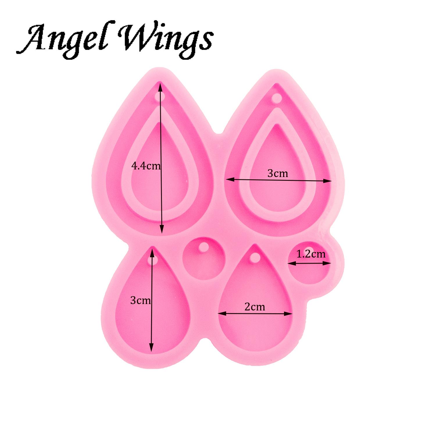 Orecchini a cerchio a goccia l - Geode Mold Silicone recensione e prezzo